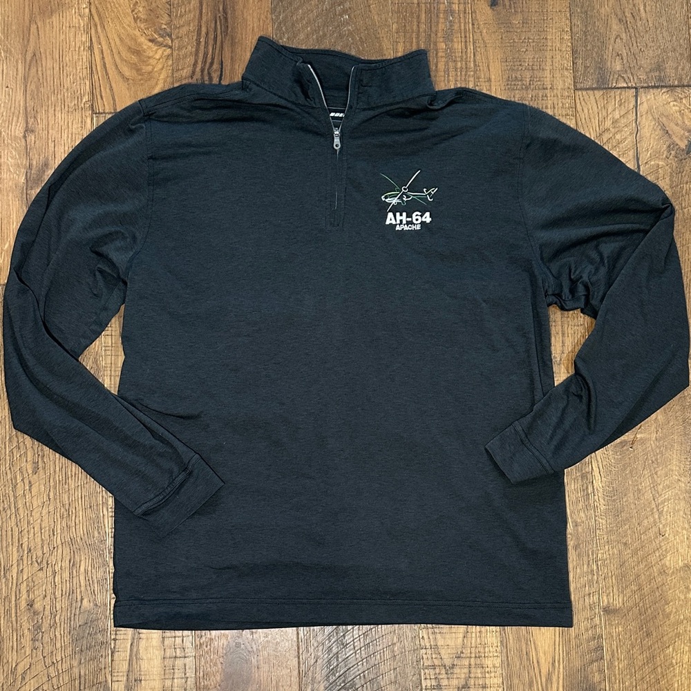 Boeing Black Apache Quarter-Zip Pullover